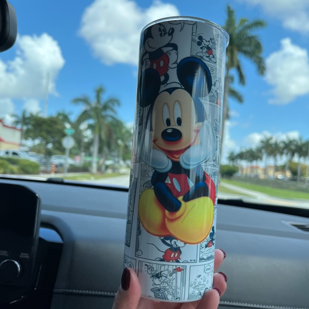 Custom made Mickey Mouse 20oz tumbler